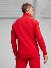 Puma Red Mens Scuderia Ferrari Race Iconic T7 Motorsport Jacket - Image 5 of 7