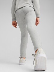 Puma Grey Girls Kids Squad Leggings - Image 2 of 4