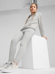 Puma Grey Girls Kids Squad Leggings - Image 3 of 4