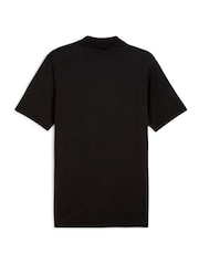 Puma Black Mens F1® Ess Logo Motorsport Polo Shirt - Image 5 of 5