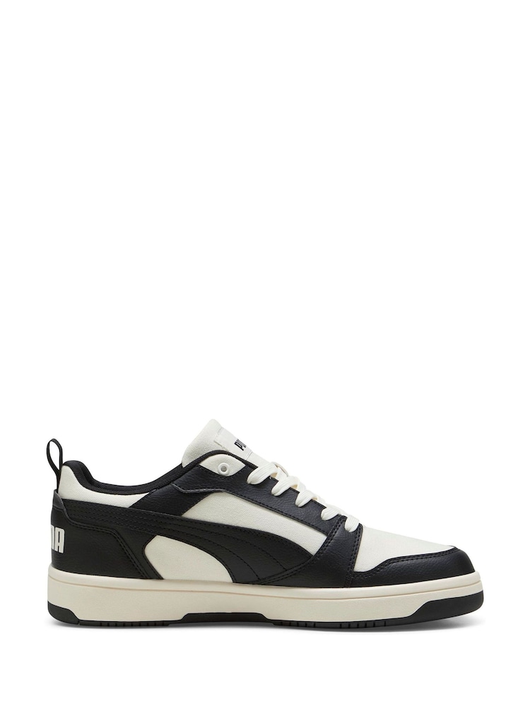 Puma Black Rebound V6 Low Cv Unisex Sneakers - Image 1 of 5