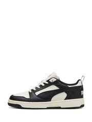 Puma Black Rebound V6 Low Cv Unisex Sneakers - Image 2 of 5