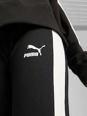 Puma Black Womens Iconic T7 Mid Rise Leggings - Image 5 of 6