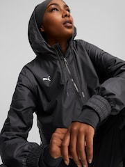 Puma Black Womens Modest Activewear Training Rain Jacket - Image 4 of 6