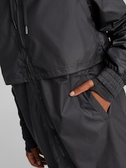 Puma Black Womens Modest Activewear Training Rain Jacket - Image 6 of 6