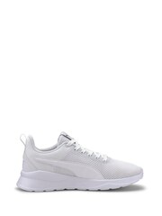 Puma White Anzarun Lite Youth Trainers - Image 1 of 3
