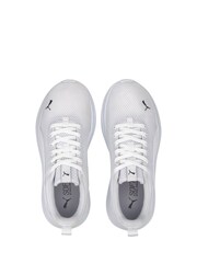 Puma White Anzarun Lite Youth Trainers - Image 2 of 3