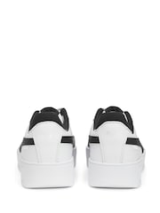 Puma Off White Womens Carina Street Trainers - Image 3 of 5