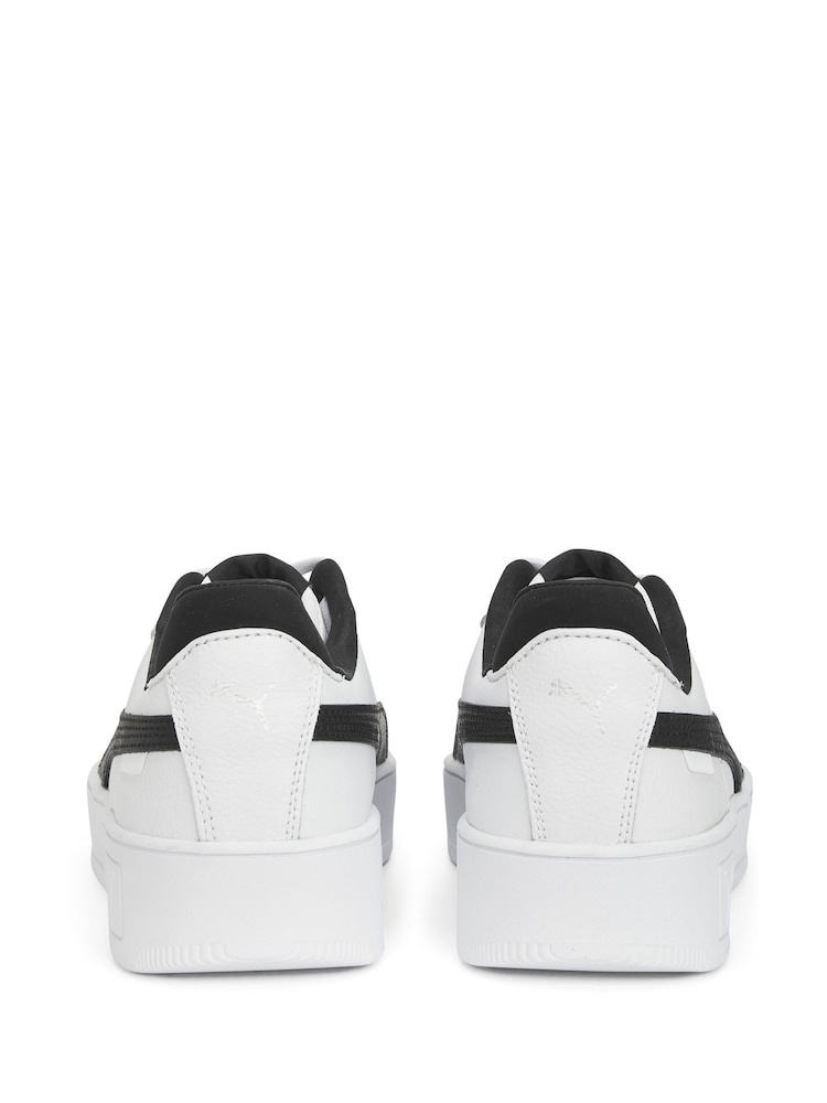 Puma Off White Womens Carina Street Trainers - Image 3 of 5
