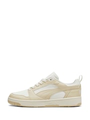 Puma Brown Rebound V6 Low Cv Unisex Sneakers - Image 2 of 5