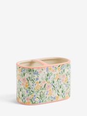 Multi Floral Print Toothbrush Tidy - Image 3 of 3