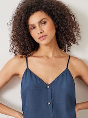 Hush Blue Madden Mini Cami Beach Dress - Image 5 of 6