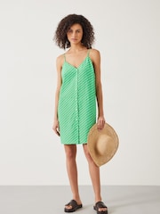 Hush Green Madden Mini Cami Beach Dress - Image 1 of 5