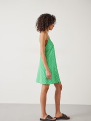 Hush Green Madden Mini Cami Beach Dress - Image 4 of 5