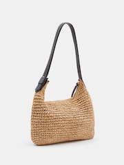 Hush Natural Sophie Straw Crossbody Bag - Image 2 of 3