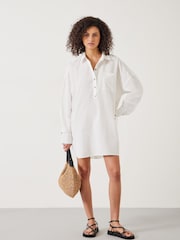 Hush White Skye Beach Shirt Dress - Image 4 of 5