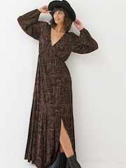 FatFace Noelle Black Maxi Dress - Image 4 of 8