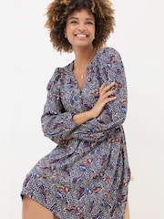 FatFace Anona Dark Navy Swing Dress - Image 3 of 5