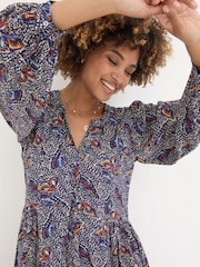 FatFace Anona Dark Navy Swing Dress - Image 4 of 5