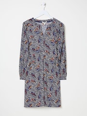 FatFace Anona Dark Navy Swing Dress - Image 5 of 5