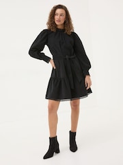 FatFace Black Adley Cord 100% Cotton Dress - Image 3 of 6