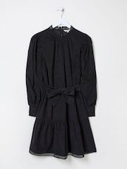 FatFace Black Adley Cord 100% Cotton Dress - Image 6 of 6