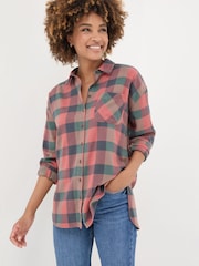 FatFace Multi Carolin 100% Cotton Check Shirt - Image 1 of 5
