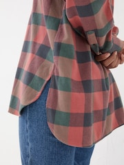 FatFace Multi Carolin 100% Cotton Check Shirt - Image 5 of 5