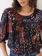 FatFace Multi Shelly Animal Blouse - Image 3 of 7