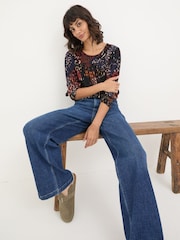 FatFace Multi Shelly Animal Blouse - Image 4 of 7