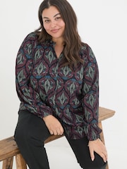FatFace Multi Lizzie Tunic Top - Image 6 of 9