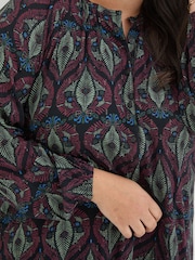 FatFace Multi Lizzie Tunic Top - Image 8 of 9