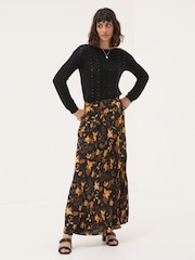 FatFace Black Dark Skies Damson Beaded Jumper - Image 4 of 6