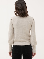 FatFace Ivory Jasmine Jumper - Image 2 of 5