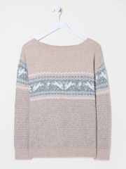 FatFace Natural Rabbit Jumper - Image 4 of 4