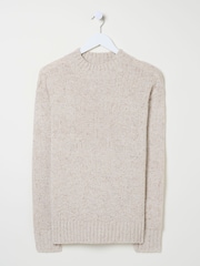 FatFace Ivory Snowflake Jumper - Image 9 of 10
