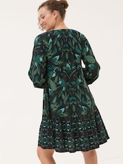 FatFace Black Dark Skies Amy Mirrored Tunic Dress - Image 2 of 5