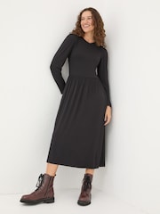 FatFace Black Fia Dress - Image 1 of 1
