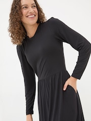 FatFace Black Fia Dress - Image 3 of 5
