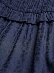 FatFace Dark Navy Mika Jacquard Dress - Image 12 of 12