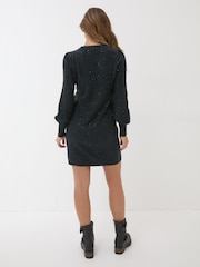 FatFace Dark Navy Eden Knit Dress - Image 2 of 6