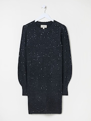 FatFace Dark Navy Eden Knit Dress - Image 6 of 6