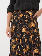 FatFace Black Willa Floral Skirt - Image 6 of 7