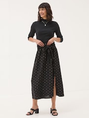 FatFace Black Sascha Detail Skirt - Image 1 of 8