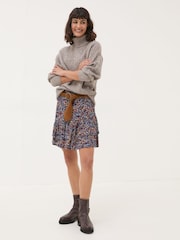 FatFace Dark Navy Becca Skirt - Image 1 of 5