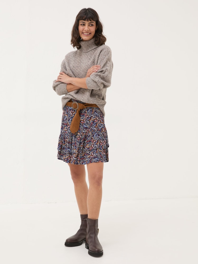 FatFace Dark Navy Becca Skirt - Image 1 of 5