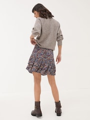 FatFace Dark Navy Becca Skirt - Image 2 of 5