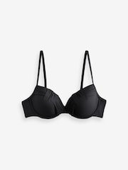 Zwart - Gedrapeerde, voorgevormde Bikini met beugel - Image 5 of 5