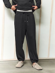 Black Cuffed EDIT Joggers - Image 1 of 9