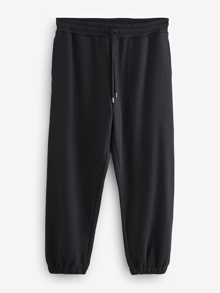 Black Cuffed EDIT Joggers - Image 6 of 9